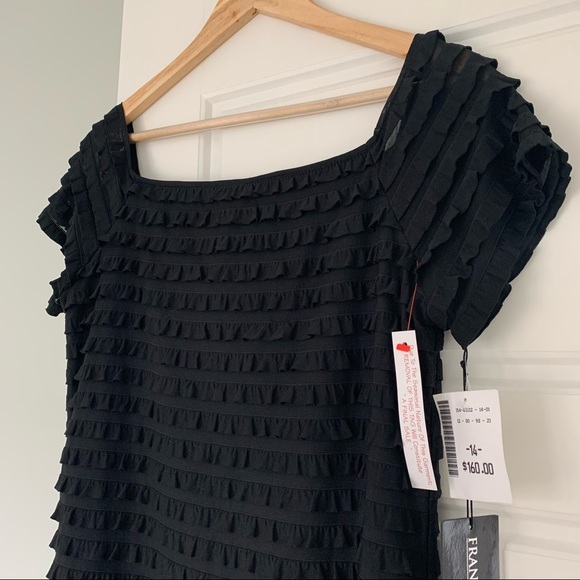 Black ‘Frank Lyman Design’ Dress - Picture 1 of 6